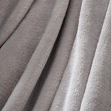 Brentfords ultrabløde fleece sengetæppe, sølvgrå, stor dobbeltseng - 150 X 200 cm senge og tæpper Beuche den Brentfords-Store