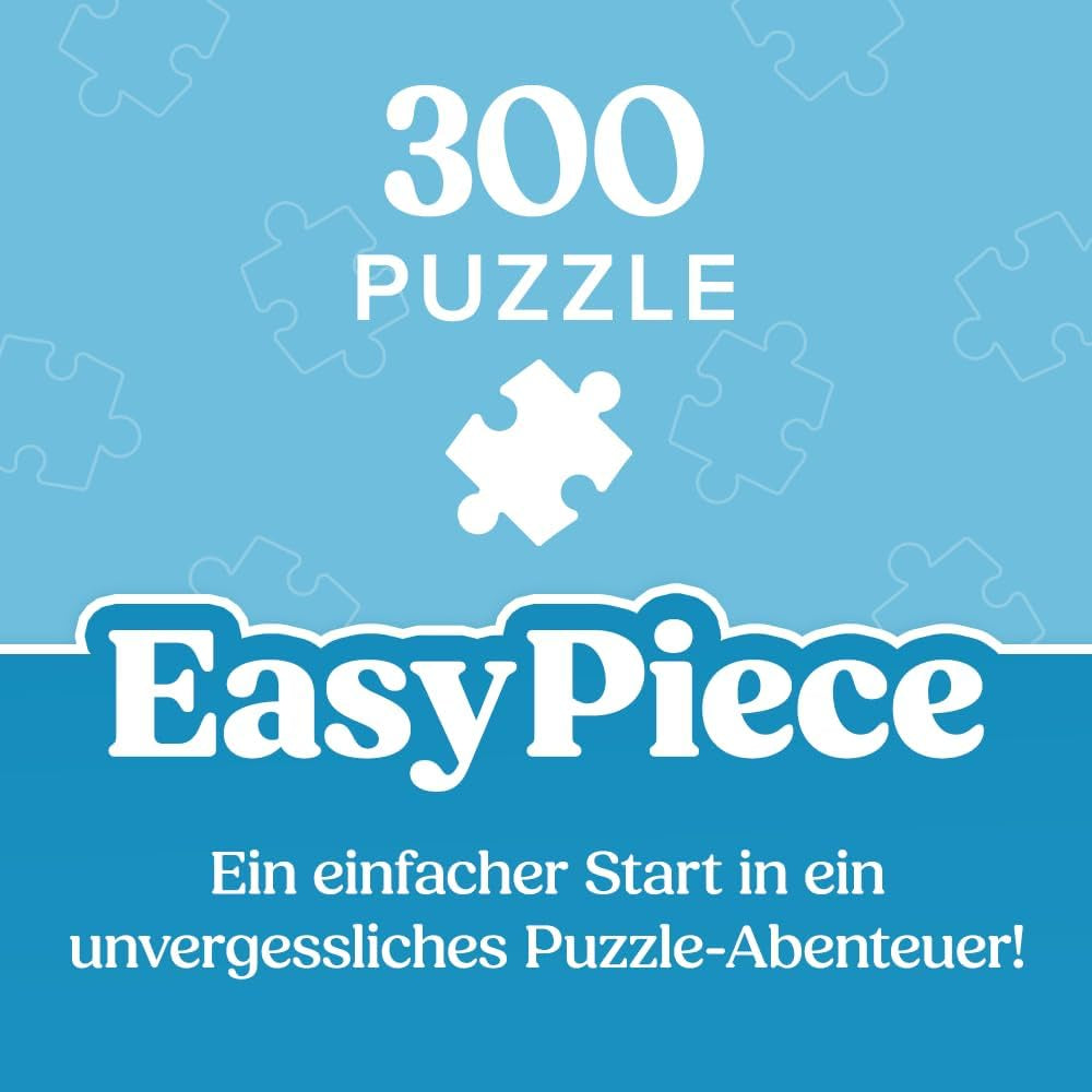 Trefl - Easypiece puslespil: Morgen i køkkenet - 300 brikker - store brikker, nemt puslespil, for voksne og børn 10+ puslespil Naty Shop
