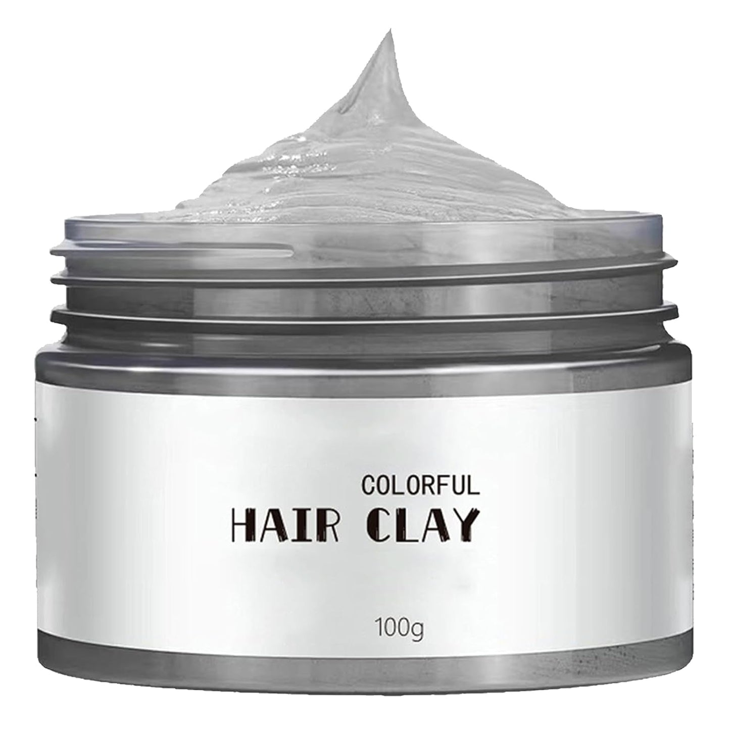 Grå hårfarve, Sølvgrå Hårfarve, Midlertidig hårvoks, Unisex - Grå Cover, Nærende, Creme, Voks, 1 Milliliter, 1 Stk Naty Shop Hair Dye Standardtitel