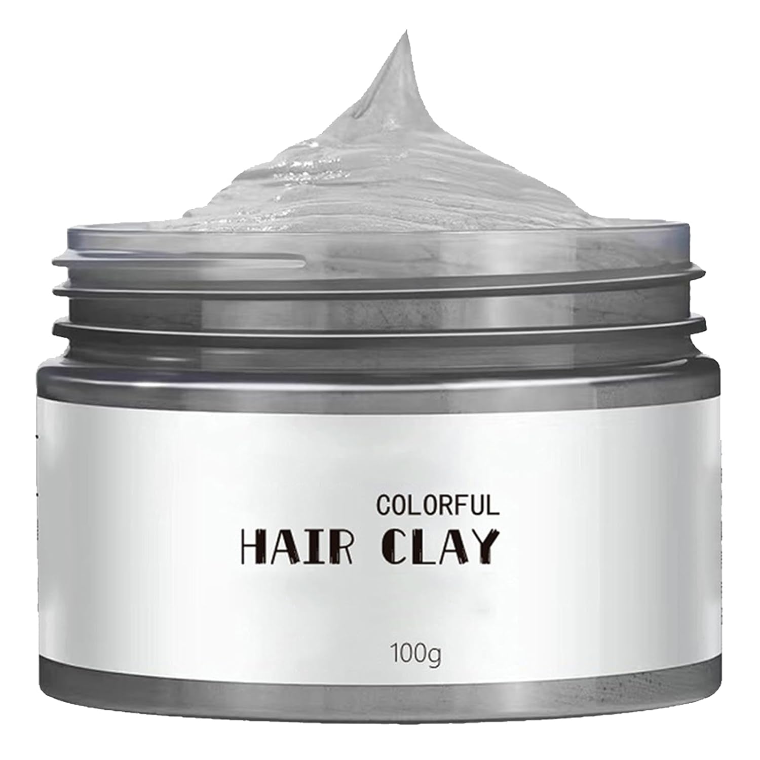 Grå hårfarve, Sølvgrå Hårfarve, Midlertidig hårvoks, Unisex - Grå Cover, Nærende, Creme, Voks, 1 Milliliter, 1 Stk Naty Shop Hair Dye Standardtitel