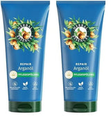 Herbal Essences Hårreparationsmaske med arganolie 300ml. Fra skadet hår til glattere og mere skinnende hår. Intensiv pleje. Med ingredienser af naturlig oprindelse. Vegansk Naty Shop Hårmaske 250 ml (pakke med 2) Skyl