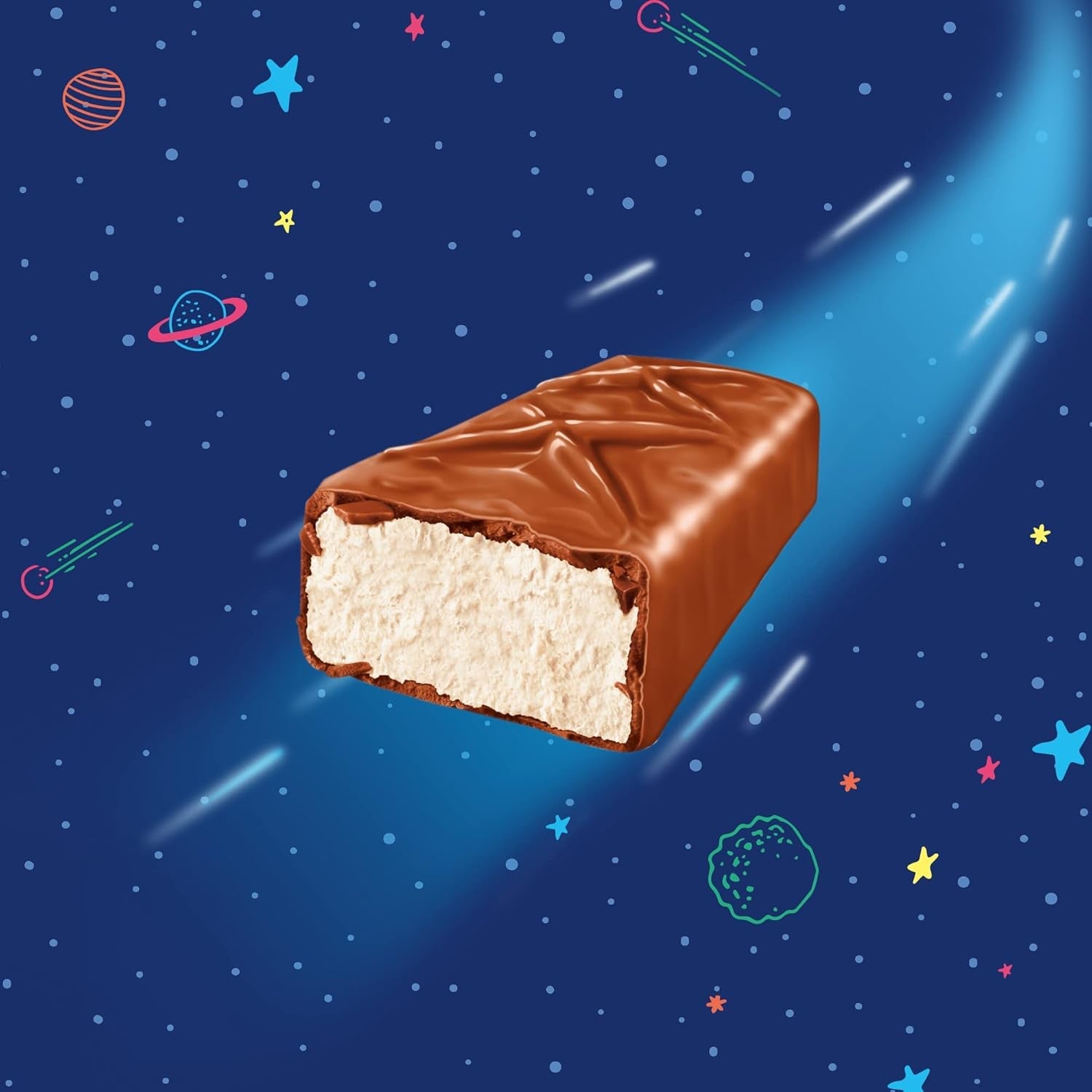 Chokoladebarer | Mælkefløde | 28 dobbeltstænger i en æske (28 x 43g)