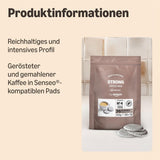 af Amazon Starke Pads, geeignet für Senseo-Maschinen, 36 Stück (1 Packung mit 36 ​​​​Stück) – Rainforest Alliance-zertifiziert