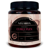 VEGAIROA - Curly Plex Mask - Maske til definerede krøller uden krus - Dyb fugtgivende pleje - Til krøllet eller bølget hår - Professionelt vegansk frisørprodukt - 1000ml Naty Shop Hair Mask Standard titel