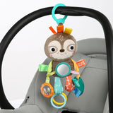 Bright Starts Barnelegetøj Dovendyr - med Rangle, Spejl og Taggie Loops Babylegetøj Naty Shop