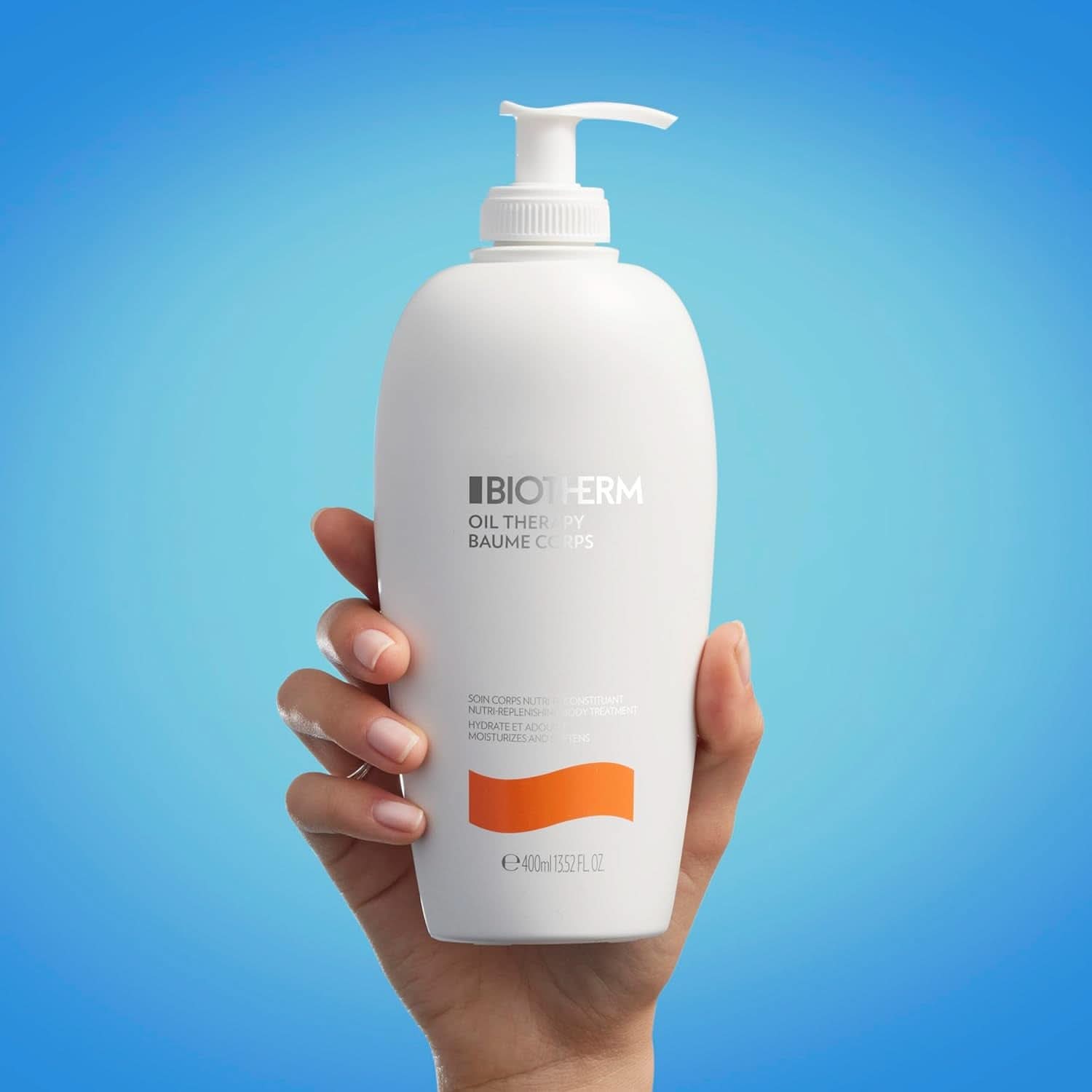 Biotherm Oil Therapy, speciel bodylotion til ru og tør hud, 400 ml Brusebad og bad Naty Shop
