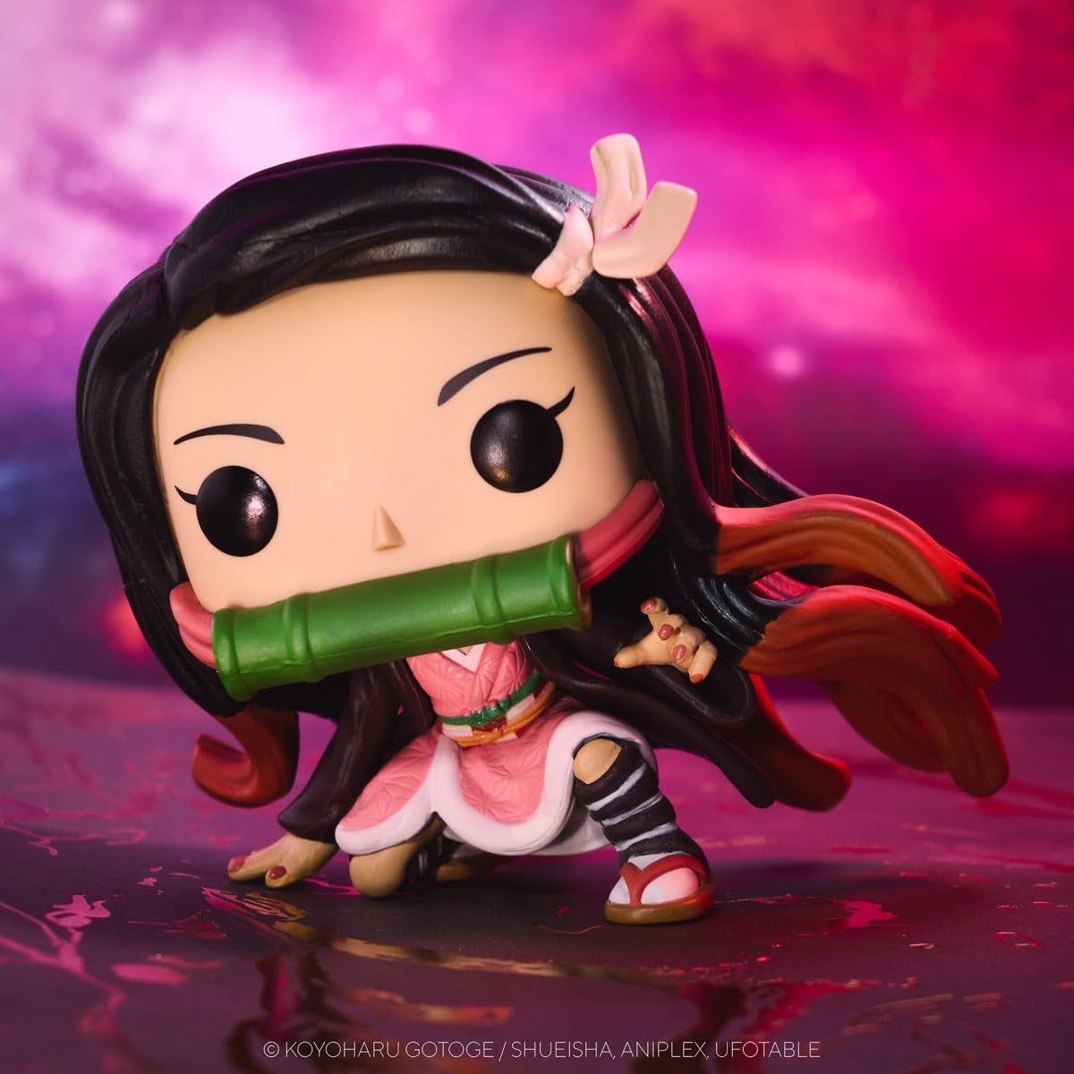 Funko pop! Animation: Demon Slayer - Nezuko Kamado - Vinyl samlerfigur - Gaveidé - Officiel merchandise - Legetøj til børn og voksne - Anime-fans - Actionfigurer Samlere Modelfigur Naty Shop