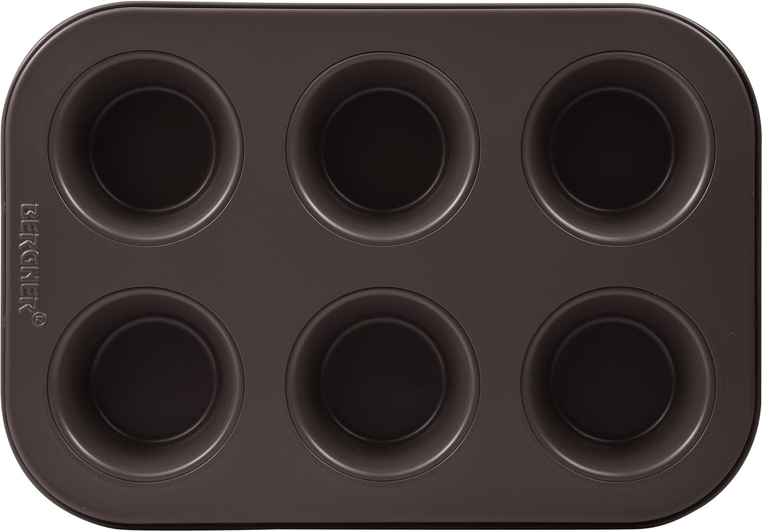 BERGNER BAKING LOVERS - Sæt Von 2 X 6 Kop Muffinformen - Kohlenstoffstahl Mit Ilag Essential, PFOA Frei, Leicht Zu Reinigen Forme og bakker til bagning Naty Shop