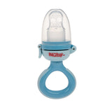 Nuby Silikone Fruit Feeder Nibbler - Frugt Feeder til babyer 6 måneder og småbørn - Biring til frugter, grøntsager og puréer - BPA fri - Pink - 6+ måneder