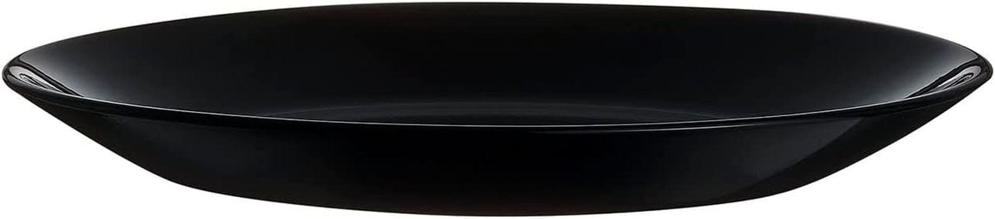 Arcopal Zelie sort spisestel i glas, 12 dele, 4 steder, sort