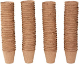 Dehner potter til frøplanter, runde, Ø 6 cm, 96 stk., brune