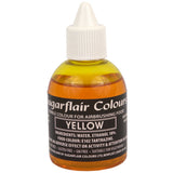 Sugarflair Deep Red Food Coloring - Spiselig flydende madfarve, Airbrush-farve til kager, muffins, frosting og kagepynt - 60 ml