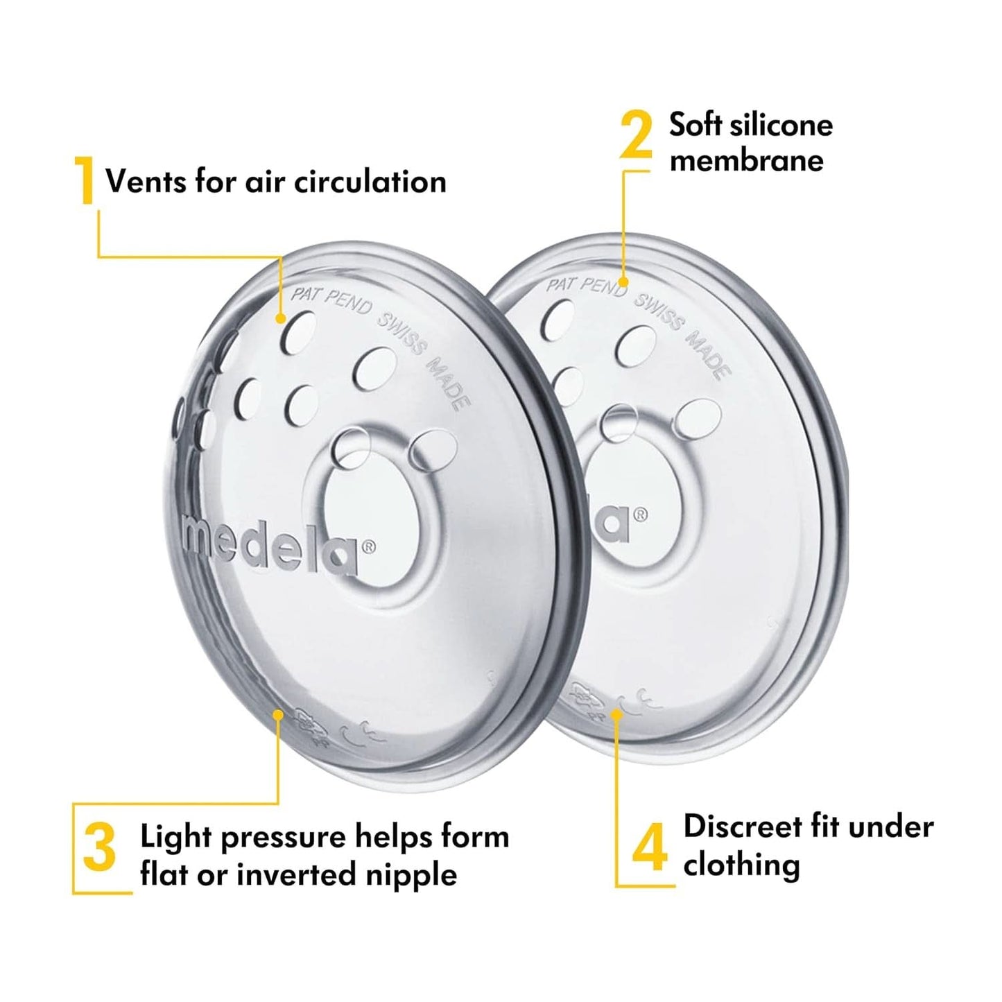 Medela brystvorte shaper - BPA fri - One size fits all Mad og ammetilbehør Bebe Naty Shop