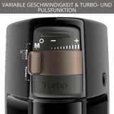 Krups 3Mix 7000 Håndmixer 60 Jahre Special Edition, 500 Watt, Knet- Und Rührhaken Aus Edelstahl, Langes Netzkabel, Zubehörtasche, F6085811, Schwarz/Kupfer Kitchen Naty Shop