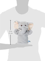 394070 Hånddukke elefant, grå Legetøj Bebe Naty Shop