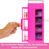Barbie Dukke Pantry Legesæt med 25+ køkkendele og tilbehør - Perfekt til små foodies og gave til børn fra 3 år og opefter, HJV38
