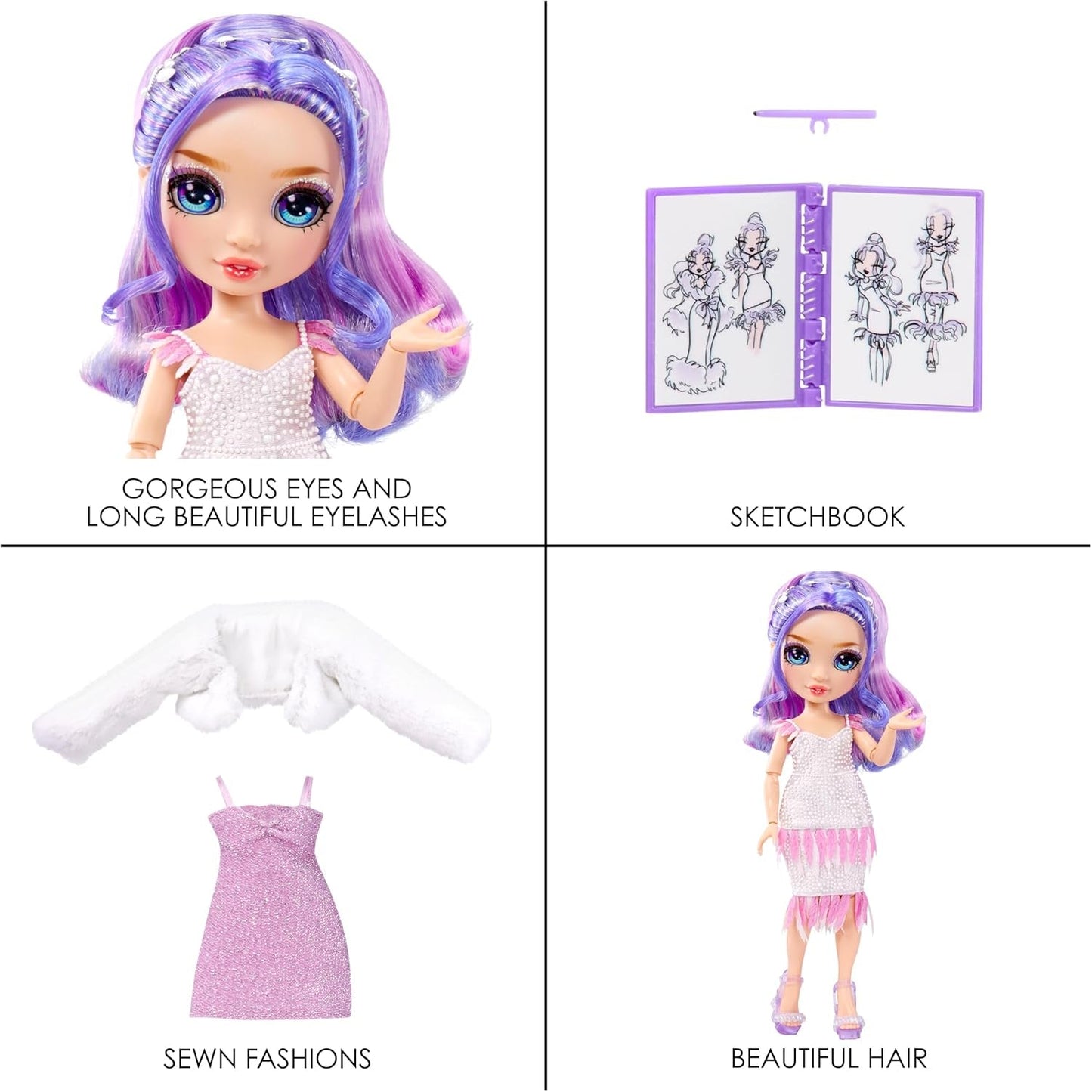 Rainbow High Fantastisk Fashion Lilla