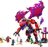 LEGO NINJAGO Chaos Dragon Thundertooth - Legetøj med 6 Ninja-minifigurer - Rollespilsbyggesæt til drenge og piger fra 8 år og opefter - Gaver til Rise of the Dragons TV-seriefans 71832 Byggesæt Beuche den LEGO-Store