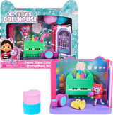 Gabby's Dollhouse Deluxe Room, Groovy Music Room og Deluxe Room, Elegant Pampering Bath, Sea Kitten Bath