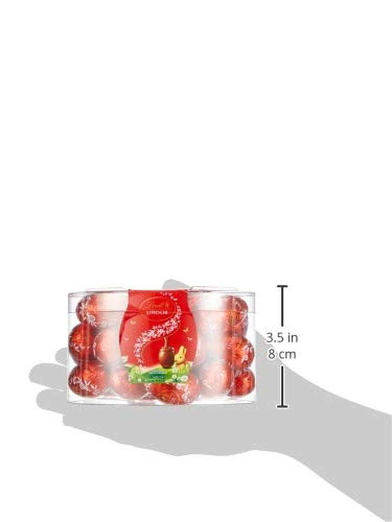 LINDOR æg med Lindt chokolade | 4 æsker á 450 g hver | LINDOR-æg med mælkechokolade, hvid, mørk og hasselnød, smeltet i munden | Påskechokolade | Gave af chokolade | påskeæg | Chokoladeæg