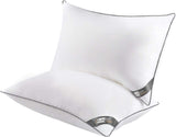Bedstory pude, 50 x 70 cm, 2 stykker, bidebestandig, svedåndende, allergivenlig, fyld: 100 % polyesterfiber, ultrakomfortabel og blød komfort og fremragende støtte Naty Shop Standard puder Standard titel