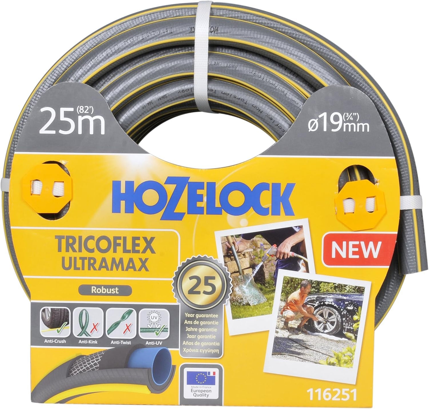 Slange Hozelock Tricoflex Ultramax 25 m (diameter 12,5 mm)