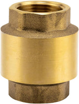 Gardena messing mellemventil: Envejsventil af massiv messing, 42 mm (G 1 1/4 tomme) gevind til tilslutning til pumper (7232-20)