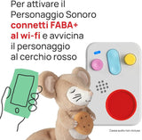 Plys legetøj - Tutti a Nanna con Oscar! - Historier og lydeventyr for børn fra 10 måneder - Skal lyttes til med historier, italiensk version Jucarii Bebe Naty Shop