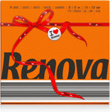 Renova Papirservietter, Red Label Orange - 70 servietter
