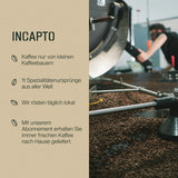 Incapto Spezialitäten-Kaffeebohnen | Single-oprindelse colombiansk | Espresso 100% Arabica | Specialkaffe 84 Points SCA | Traditionel Geröstete Bohnenkaffee | Plantage Huila, Cadefihuila, 1 kg