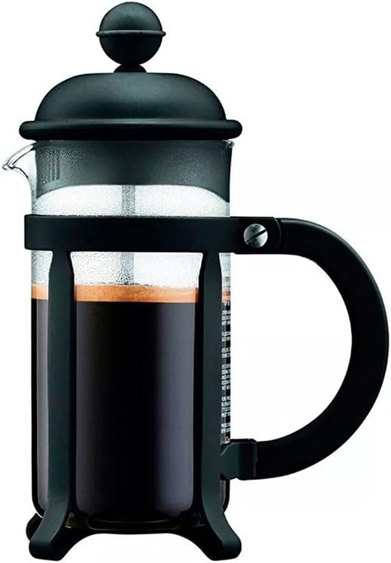 Bodum 1908-01 Java kaffemaskine, 8 kopper, 1 L, flerlags, sort, 10,6 x 16,3 x 24,5 cm, 6 stk.