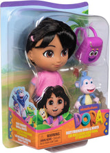 DORA - Best Friend Doll - Størrelse 22cm, med kambart hår, taske og abestøvler, kendt fra den populære tv-serie, til børn fra 3 år og opefter