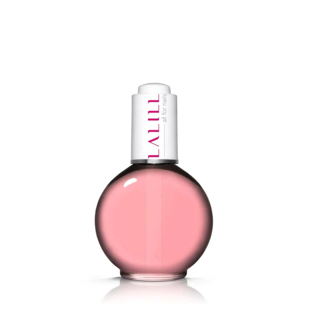 LALILL Nail Cuticle Oil 75Ml - Himbeere Nagelpflegeöl - Nagelöl Pflege Für Nägel Nagelhaut - SPA Maniküre Naildesign Hände - Vegansk - With Pipette