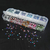 Nail Rhinestones med prikkeværktøj, 3D-negledekoration, negleglitterstensæt, neglekunstglitter, negletilbehør Negledesign med pincet