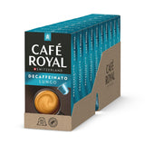 Café Royal Lungo Decaffeinato – Nespresso®-kompatible kaffekapsler, 100 % Arabica, Intensität 5/12, Rainforest Alliance, koffeinfri, 100 kapsler