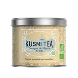 Kusmi Tea - Earl Grey Intense - Økologisk Earl Grey sort te med stærk bergamot og krydret citron - løs te - 100 g metalæske - Antal til omkring 50 kopper