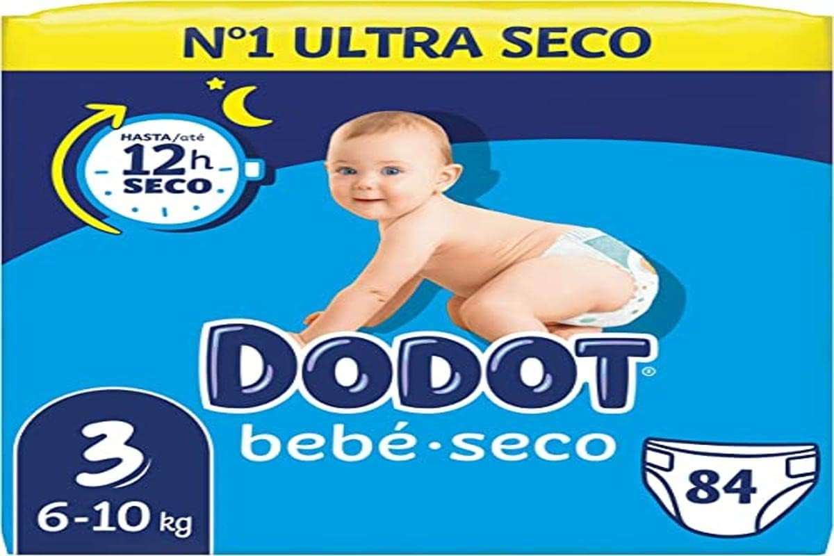 Bebé-Seco bleer, str. 3, 6 kg - 10 kg, 84 bleer, tørrer op til 12 timer