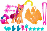 My Little Pony - Discover Your Sparkle Pony: Beauty Mark Magic Sunny Starscout, Pony fra hov til hjerte 7,5 cm, 5+, F5250, Multicolor