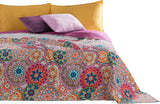 Decoking 12222 Sengetæppe 200X220 Cm Pink Lilla Hvid Farvet Antracit Sengetæppe Dobbeltsidet Farvet Pink Hvid Lilla Quilting Bibi Senge og tæpper Besuche den DecoKing-Store Lilla Hvid 200X220