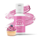 Blanding af olier, oliebaseret lyserød madfarve, højkoncentreret, til chokolade, fondant, småkager, kagebagning, macarons, gør-det-selv kagepynt, dejtoppings - 20 ml