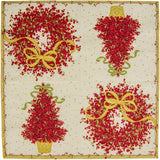 8070C trelags papirservietter, 20 stykker, 25 x 25 cm, peberbær