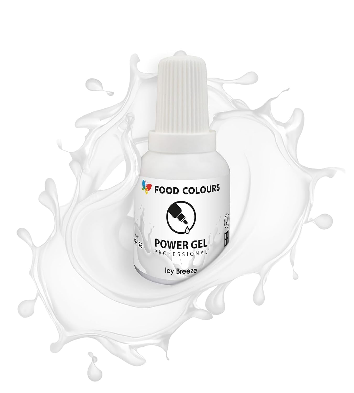 Gel madfarve, beige, champagnefarve, 20 g. Food coloring for a wide range of applications for decorating cakes, tarts, cream, sponge cake, royal icing, macarons.