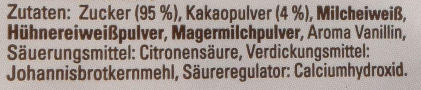 Fine dråber med chokoladesmag Pakke med 18 (18 x 80 g)