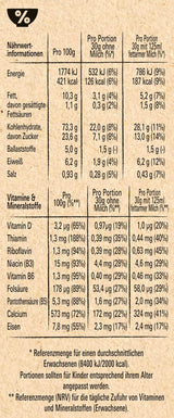 NESTLE Strawberry Minis, korn med jordbærsmag og fuldkornsmel, sæt 7 x 375 gram Cereals Naty Shop