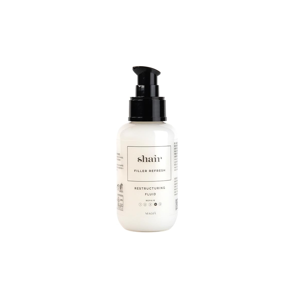 Shair Filler Refresh: restruktureringsvæske, revitaliserende, forfriskende, silkeagtig, affiltrerende, til kedelige, tørre, behandlede, spaltede spidser Hair Detangling Products Naty Shop