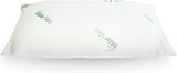 Mister Sandman Ergonomisk pude 40X80, Nakkepude med Aloe Vera pudebetræk, Visco-pude Perfekt til mave-, ryg- og sidesovere, Memory Foam-pude Cervikale ortopædiske puder Naty Shop