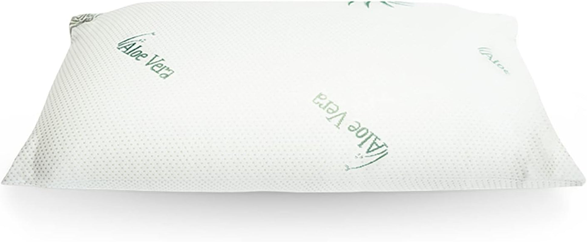 Mister Sandman Ergonomisk pude 40X80, Nakkepude med Aloe Vera pudebetræk, Visco-pude Perfekt til mave-, ryg- og sidesovere, Memory Foam-pude Cervikale ortopædiske puder Naty Shop