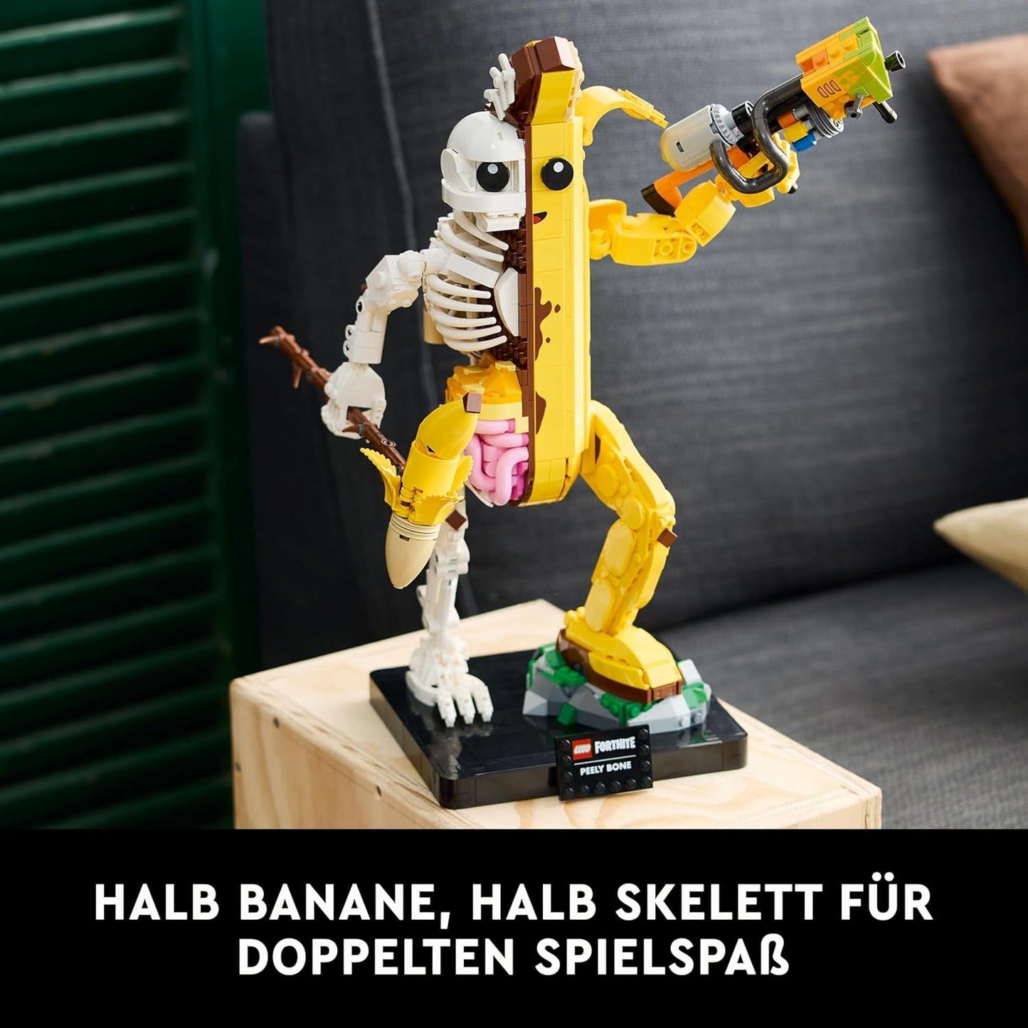 LEGO Fortnite bone shali - Inklusiv aruncător de vopsea și târnăcop pentru bătut boluri - Obiect de colecție pentru fanii jocurilor video - Set de konstruktion pentru adulți ca decor pentru bătut boluri - Se 7 eller konstruktion 2072 LEGO-Store