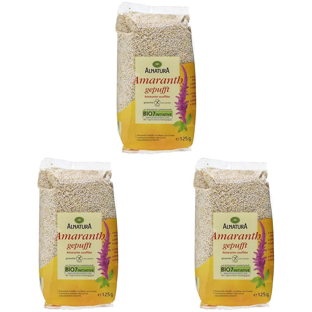 Økologisk ekspanderet amarant, 125g