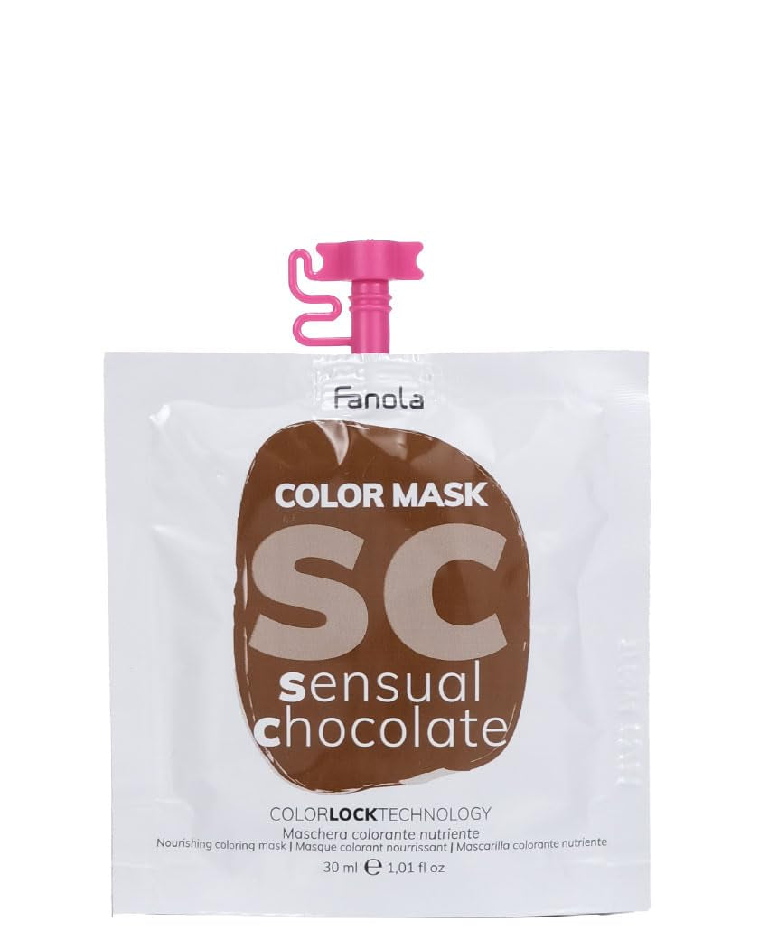 Fanola Color Mask Sensuel Chokolade 30 ml Hårmaske Naty Shop Standard titel
